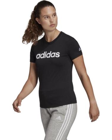 T-SHIRT BASIQUE SPORT ADIDAS NOIR FEMME GL0769 NEGRO