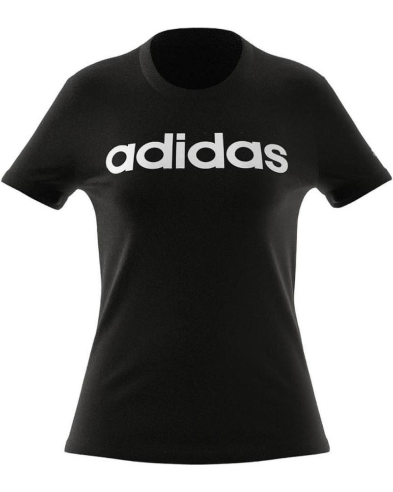 T-SHIRT BASIQUE SPORT ADIDAS NOIR FEMME GL0769 NEGRO