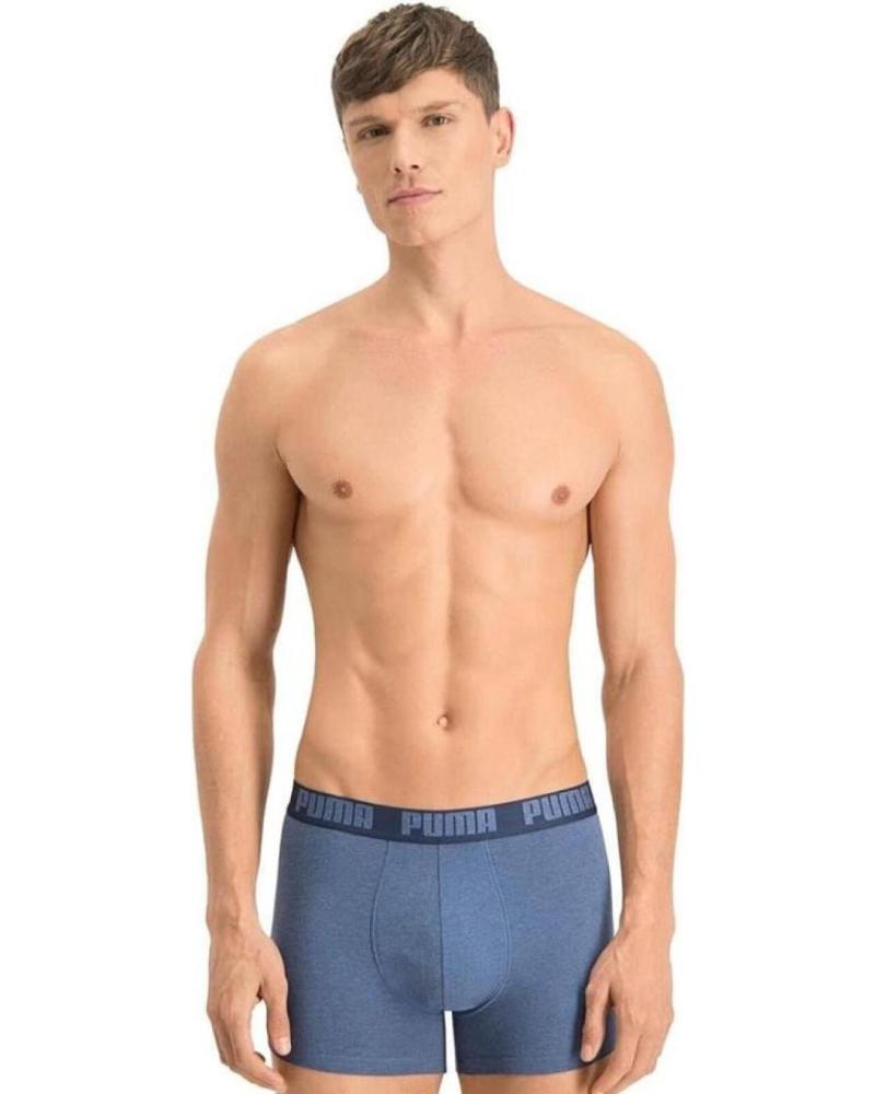 PUMA BASIC BOXER 2ER-PACK BLAU - ART.-NR. 521015001-037 AZUL