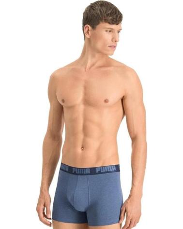 PUMA BASIC BOXER 2ER-PACK BLAU - ART.-NR. 521015001-037 AZUL
