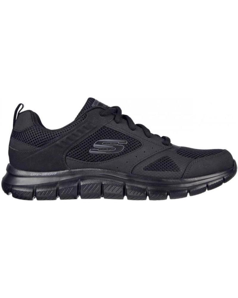SKECHERS ZAPATILLA TRACK SYNTAC 232398-BBK NEGRO