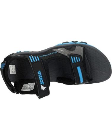 SANDALIAS DE TREKKING JOMA LUCERNA 2204 NEGRAS Y AZULES PARA HOMBRE NEGRO