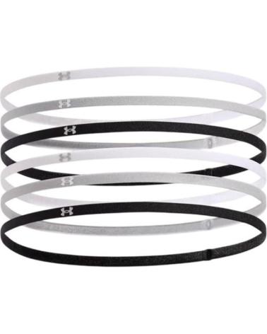 UNDER ARMOUR ELASTISCHES HAARBAND 6ER-PACK MEHRFARBIG 1389932-001 MULTICOLOR