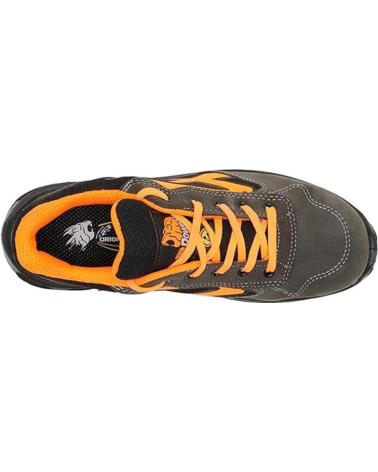 SAPATILHAS DE SEGURANÇA U-POWER ORANGE CINZA GRIS