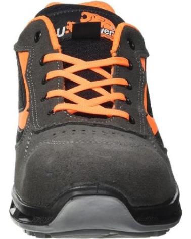 SAPATILHAS DE SEGURANÇA U-POWER ORANGE CINZA GRIS