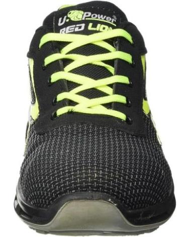 U-POWER PRIME SAPATOS DE SEGURANÇA PRETOS COM DETALHES NEON NEGRO