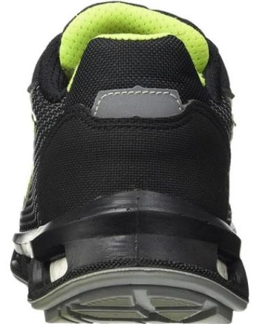 U-POWER PRIME SAPATOS DE SEGURANÇA PRETOS COM DETALHES NEON NEGRO