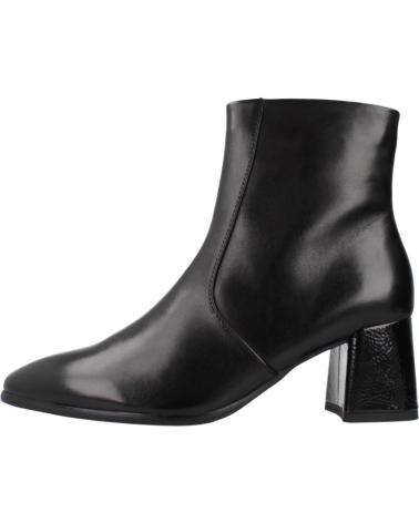 REGARDE LE CIEL MILLIE012695 LEDER STIEFELETTEN SCHWARZ BLACK