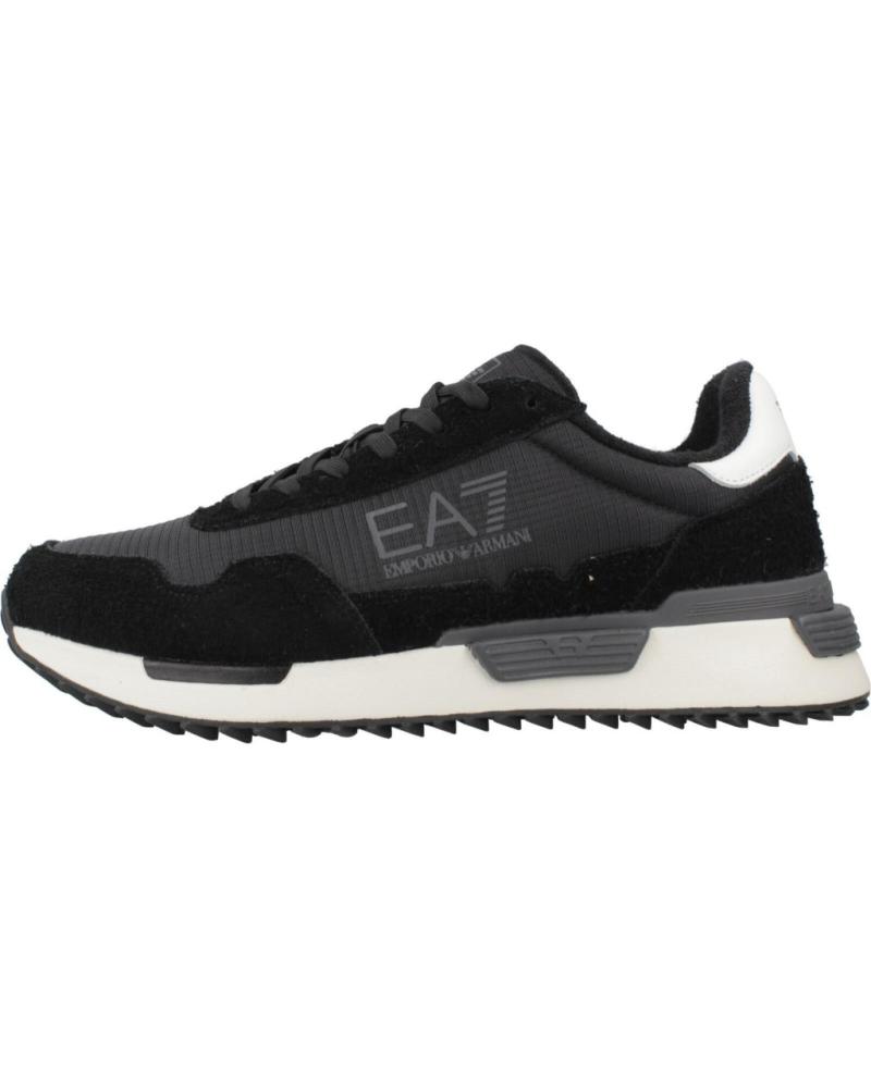 SAPATILHAS EMPORIO ARMANI 7X000380 PRETAS | ESTILO CASUAL URBANO MC001 MC001