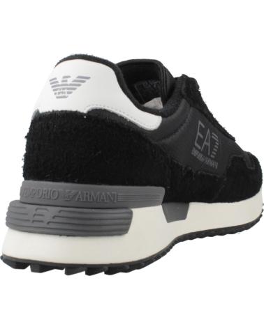 SAPATILHAS EMPORIO ARMANI 7X000380 PRETAS | ESTILO CASUAL URBANO MC001 MC001