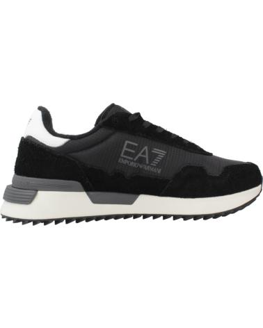 SAPATILHAS EMPORIO ARMANI 7X000380 PRETAS | ESTILO CASUAL URBANO MC001 MC001