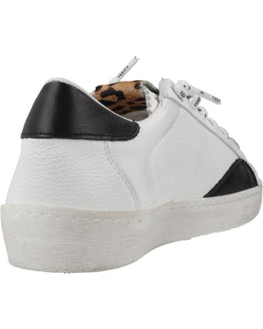 SAPATILHAS CETTI C1342SRA INV26 BRANCAS COM ESTRELA ANIMAL PRINT BLANCO