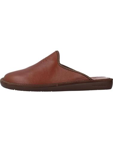 ZAPATILLAS DE CASA NORDIKAS 8976N MARRÓN CASTAÑO CASTANO