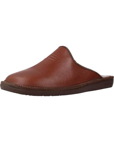 ZAPATILLAS DE CASA NORDIKAS 8976N MARRÓN CASTAÑO CASTANO