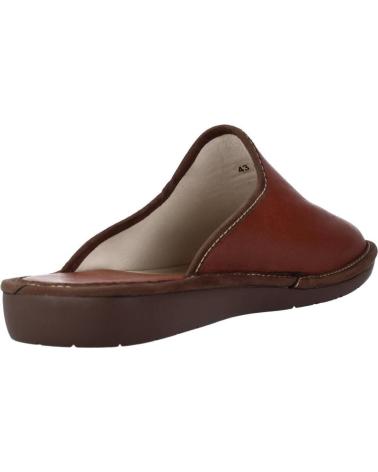 ZAPATILLAS DE CASA NORDIKAS 8976N MARRÓN CASTAÑO CASTANO