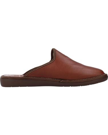 ZAPATILLAS DE CASA NORDIKAS 8976N MARRÓN CASTAÑO CASTANO