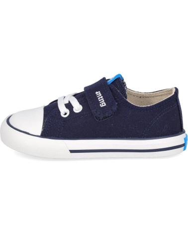 MTNG BLUE BAREFOOT SNEAKERS WITH HOOK-AND-LOOP CLOSURE AZUL