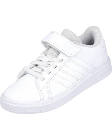 ADIDAS IH5531 WHITE KIDS' SNEAKERS WITH VELCRO CLOSURE BLANCO