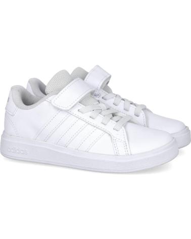 ADIDAS IH5531 WHITE KIDS' SNEAKERS WITH VELCRO CLOSURE BLANCO