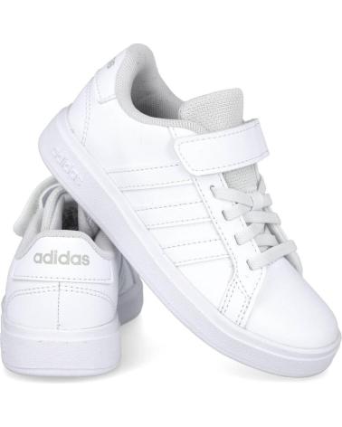ADIDAS IH5531 WHITE KIDS' SNEAKERS WITH VELCRO CLOSURE BLANCO