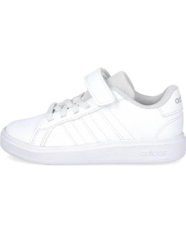 ADIDAS IH5531 WHITE KIDS' SNEAKERS WITH VELCRO CLOSURE BLANCO