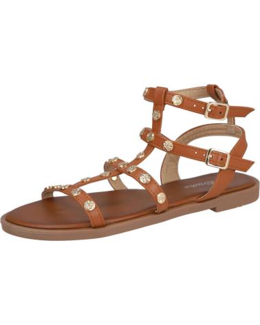 L&R SHOES H76 RÖMISCHE SANDALEN CAMEL CAMEL