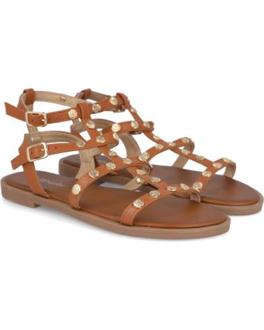 L&R SHOES H76 RÖMISCHE SANDALEN CAMEL CAMEL