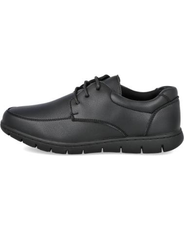 L&R SHOES C4739-2 SAPATOS DE ATACADORES PRETOS NEGRO