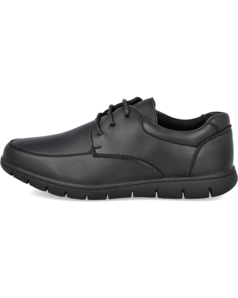 L&R SHOES C4739-2 SAPATOS DE ATACADORES PRETOS NEGRO