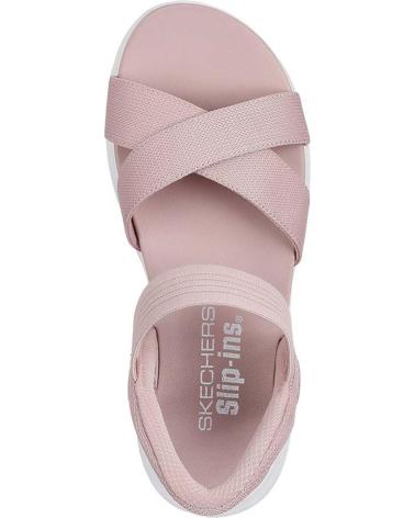SANDALIAS SKECHERS SLIP-INS ULTRA 119975 ROSAS PARA MUJER ROSA