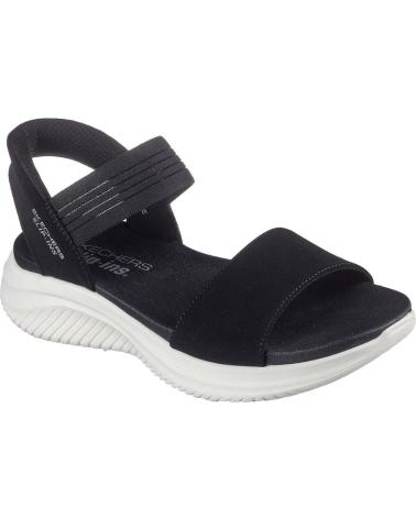 SANDALIAS DEPORTIVAS SKECHERS SLIP-INS ULTRA FLEX 119804 NEGRAS NEGRO