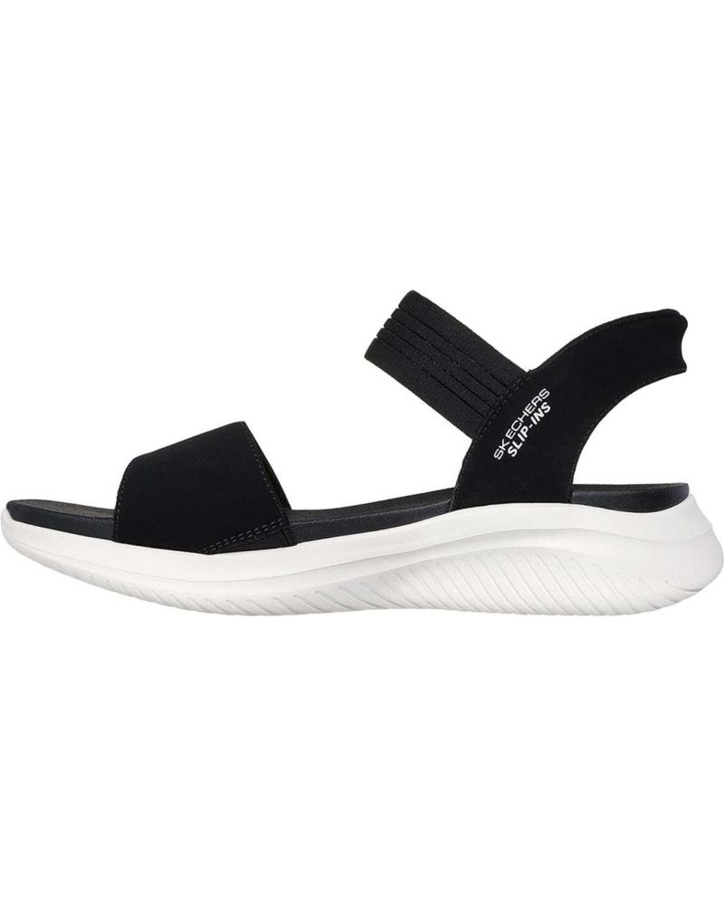 SANDALIAS DEPORTIVAS SKECHERS SLIP-INS ULTRA FLEX 119804 NEGRAS NEGRO