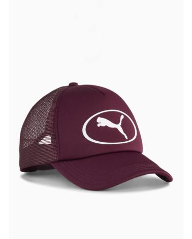 CAPPELLINO TRUCKER PUMA ESSENTIAL BORDEAUX CON LOGO BURDEOS