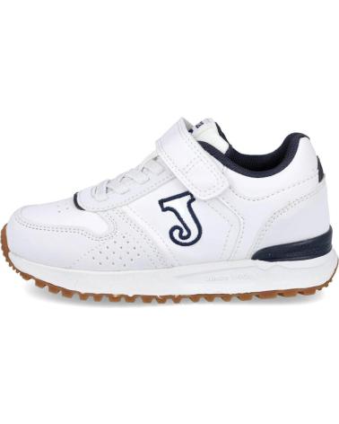 BASKETS SPORTIVES JOMA BLANCHES À VELCRO POUR ENFANT BLANCO
