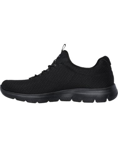 SKECHERS SUMMITS SUMMER BLUSH - SNEAKERS NERE NEGRO
