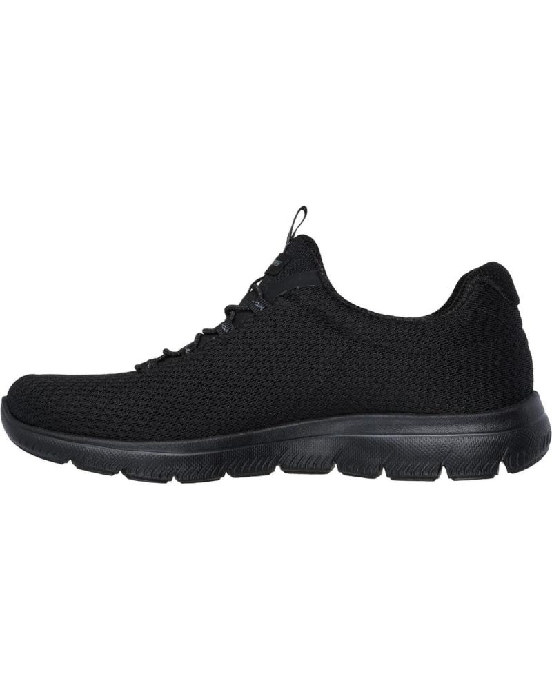 SKECHERS SUMMITS SUMMER BLUSH - SAPATILHAS PRETAS NEGRO