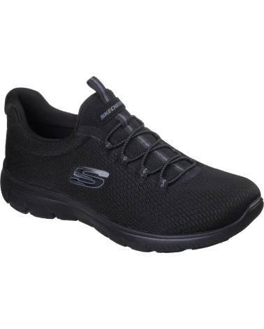 SKECHERS SUMMITS SUMMER BLUSH - SAPATILHAS PRETAS NEGRO