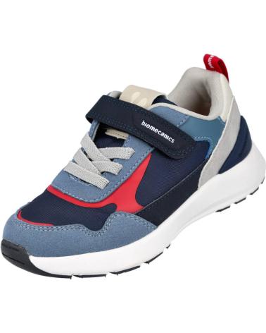 BIOMECANICS SCARPE CASUAL BAMBINO BLU CON CHIUSURA A STRAPPO AZUL