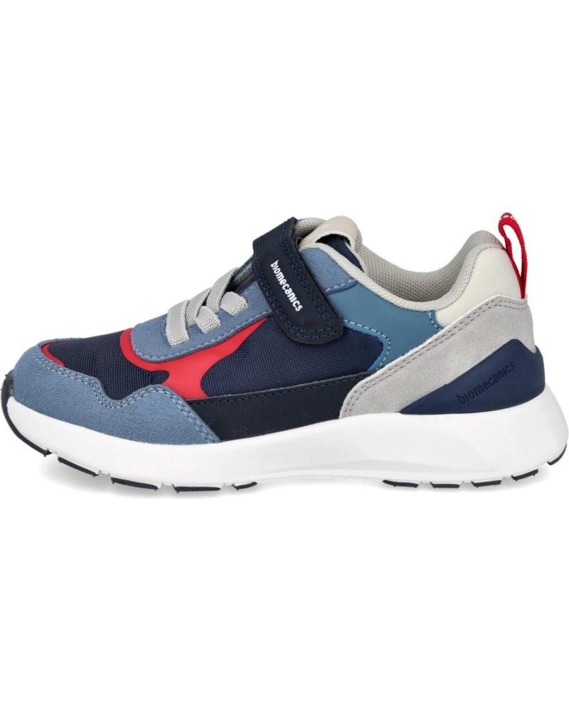 BIOMECANICS SCARPE CASUAL BAMBINO BLU CON CHIUSURA A STRAPPO AZUL