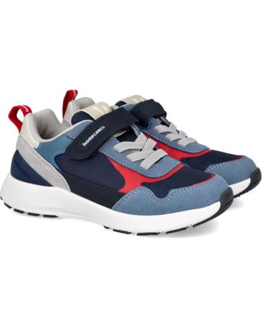 BIOMECANICS SCARPE CASUAL BAMBINO BLU CON CHIUSURA A STRAPPO AZUL