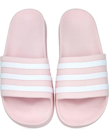 SANDALES ADIDAS ADILETTE ROSES À 3 BANDES ROSA