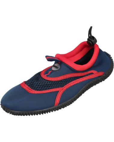L&R SHOES KIDS' WATER SHOES - NAVY BLUE AND RED AZUL
