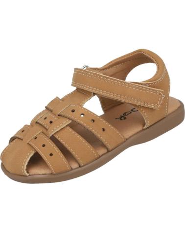 SANDALIAS CANGREJERAS L&R SHOES PARA NIÑO - MARRÓN CAMEL MARRóN