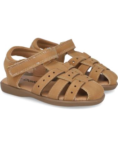 SANDALIAS CANGREJERAS L&R SHOES PARA NIÑO - MARRÓN CAMEL MARRóN