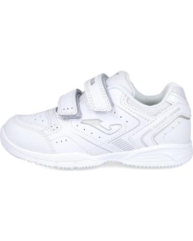 JOMA CALZADO DEPORTIVO INFANTIL BLANCO CON DOBLE CIERRE DE VELCRO BLANCO