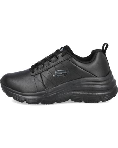 SKECHERS SPORTSCHUHE SCHWARZ MIT SCHNÜRSENKELN UND DÄMPFUNGSSOHLE NEGRO