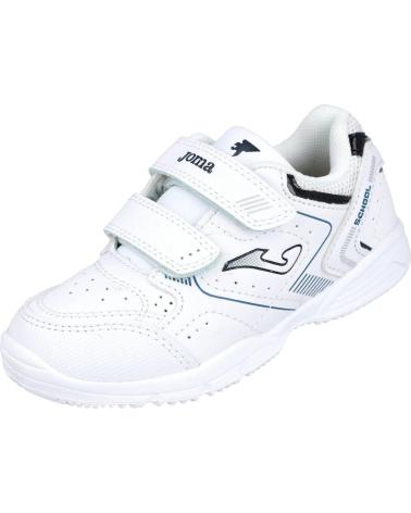 ZAPATILLAS CASUAL JOMA CON CIERRE DE VELCRO - BLANCO BLANCO