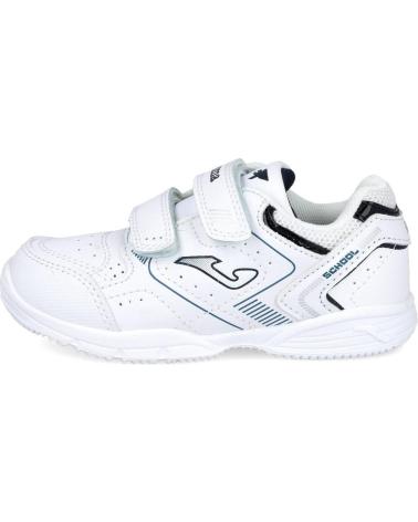 ZAPATILLAS CASUAL JOMA CON CIERRE DE VELCRO - BLANCO BLANCO
