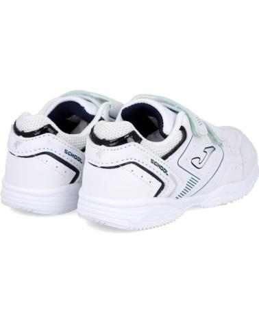 ZAPATILLAS CASUAL JOMA CON CIERRE DE VELCRO - BLANCO BLANCO