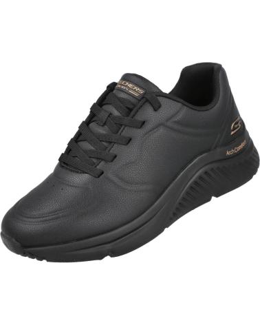 BASKETS CASUAL SKECHERS NOIRES POUR FEMME NEGRO